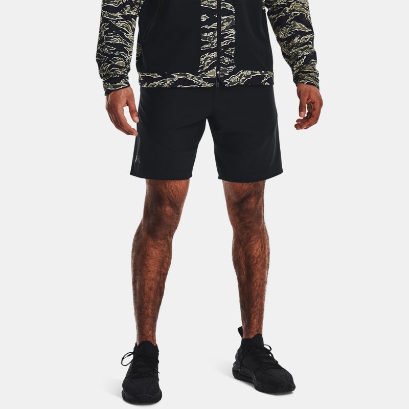 Men's  Under Armour  Unstoppable Hybrid Shorts Black / Black / Black M